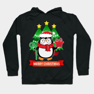 Christmas penguin cute Hoodie